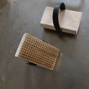 木柄 铜丝刷 钢丝刷 清洁除漆除锈刷子工业用打磨刷子 工具刷