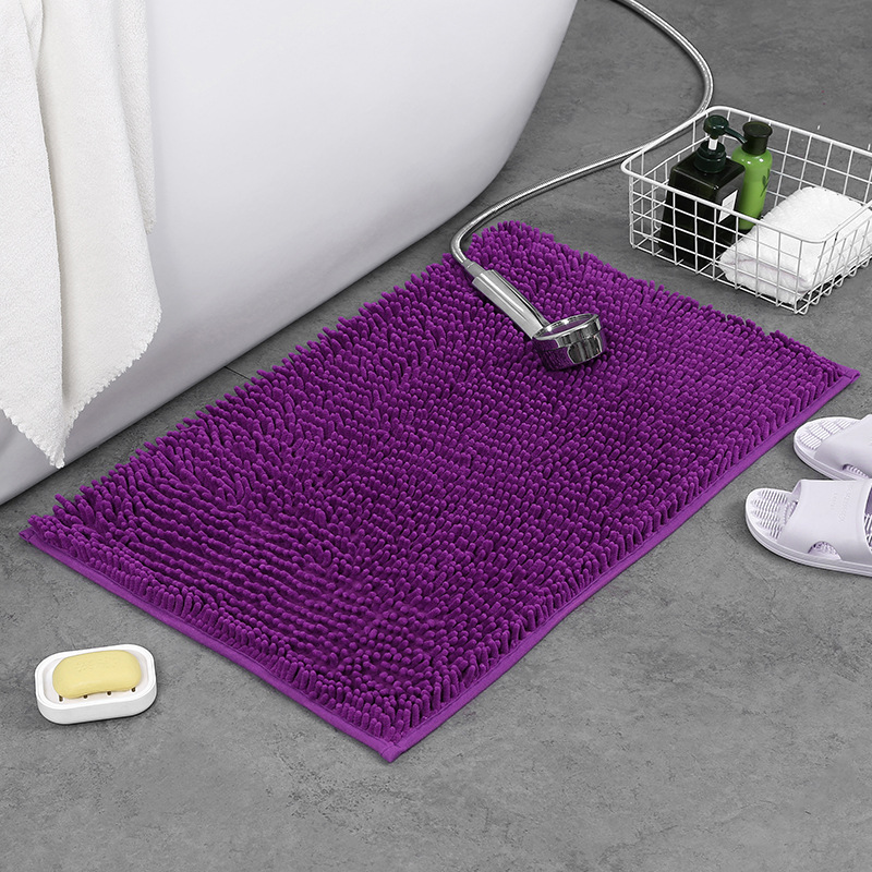 Chenille Floor Mat Bedroom Carpet Absorbent Floor Mat Bathroom Mat Entrance Toilet Bathroom Kitchen Door Mat