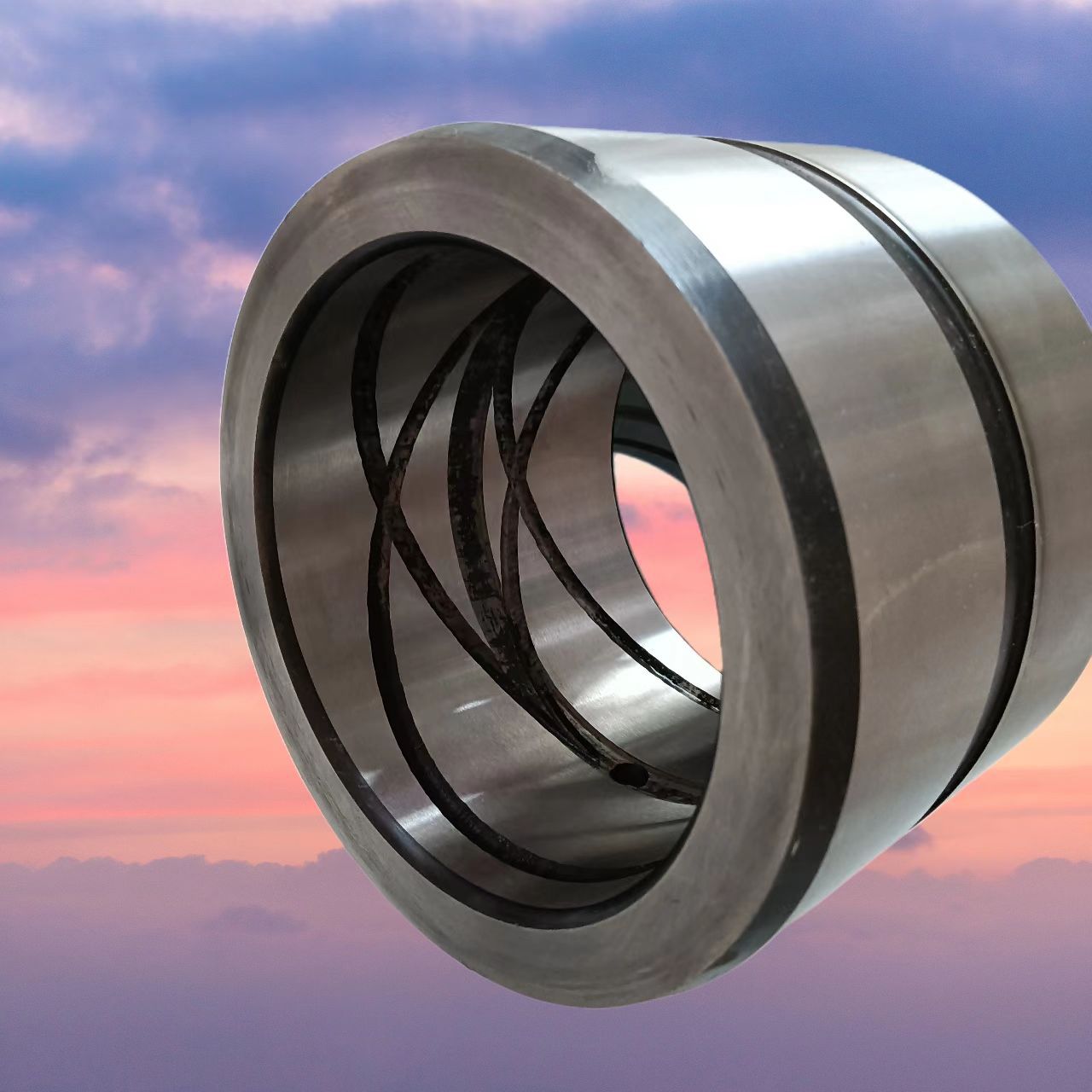 连杆轴瓦免维护轴套精密衬套耐磨套轴承钢钢套厂家现货直供