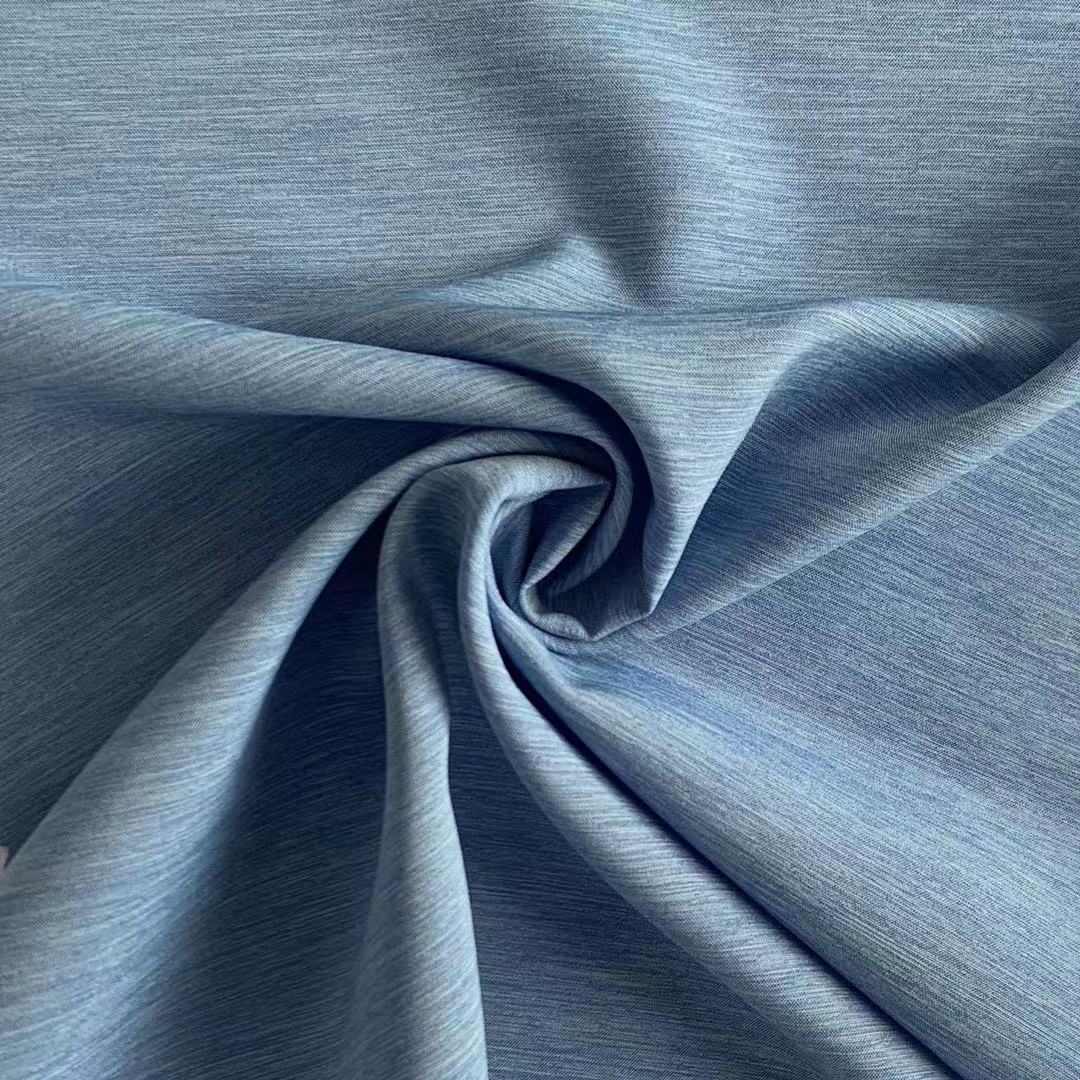 厂家直供75d阳离子平纹高弹吸湿排汗抗uv功能性防晒面料 阳涤高弹