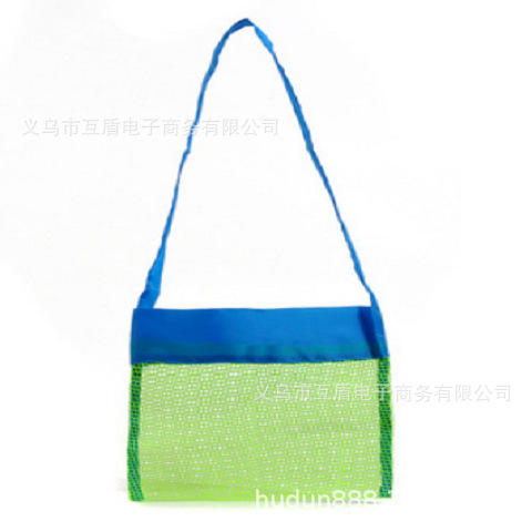 Folding Beach Net Pocket Wash Bag Clothes Towel Storage Bag Children's Toy Large Size Buggy Bag Beach Bag