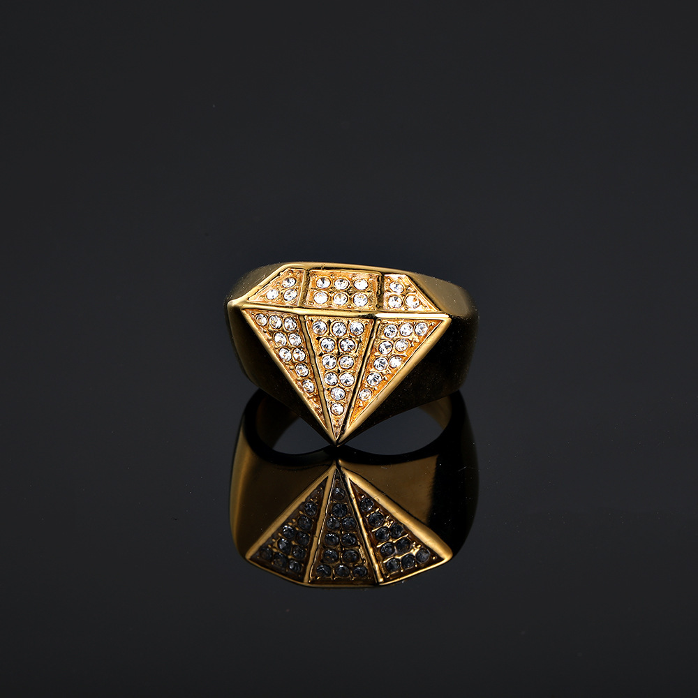 欧美跨境热卖hip hop嘻哈街头潮男钻石戒指ins指环现货批发-阿里巴巴