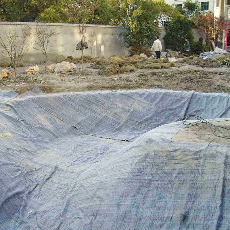 定制gcl钠基膨润土防水毯批发人工湖垃圾填埋场防渗复合防水毯