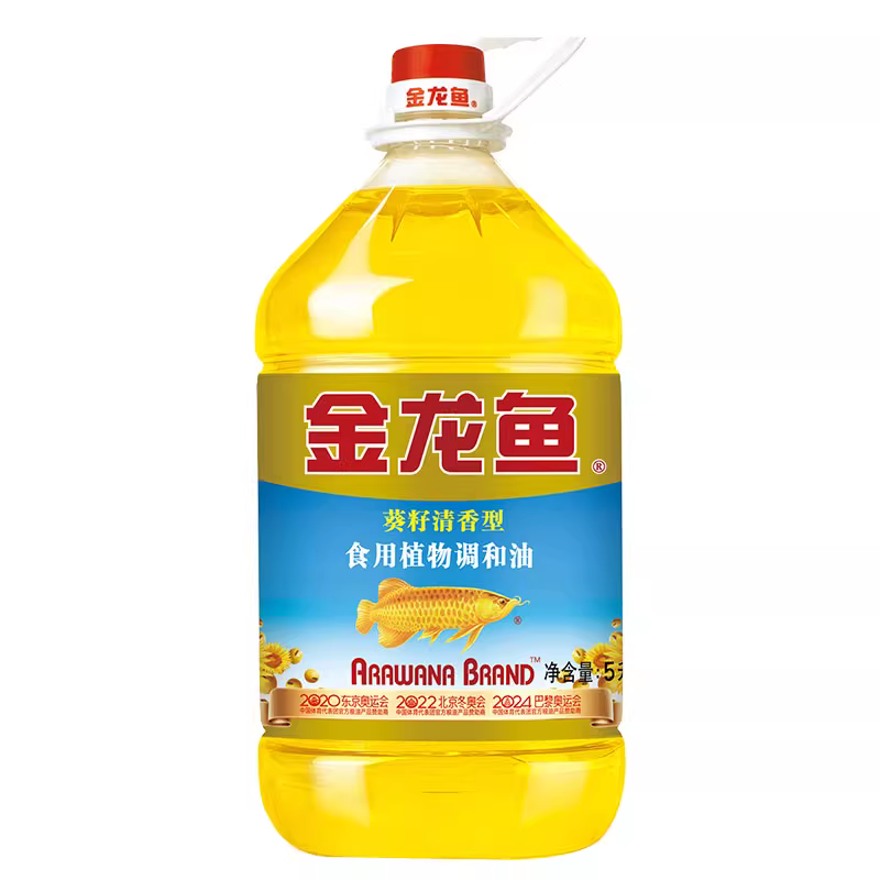 葵花籽食用调和油5l大桶装清香型植物油食用油家用炒菜油