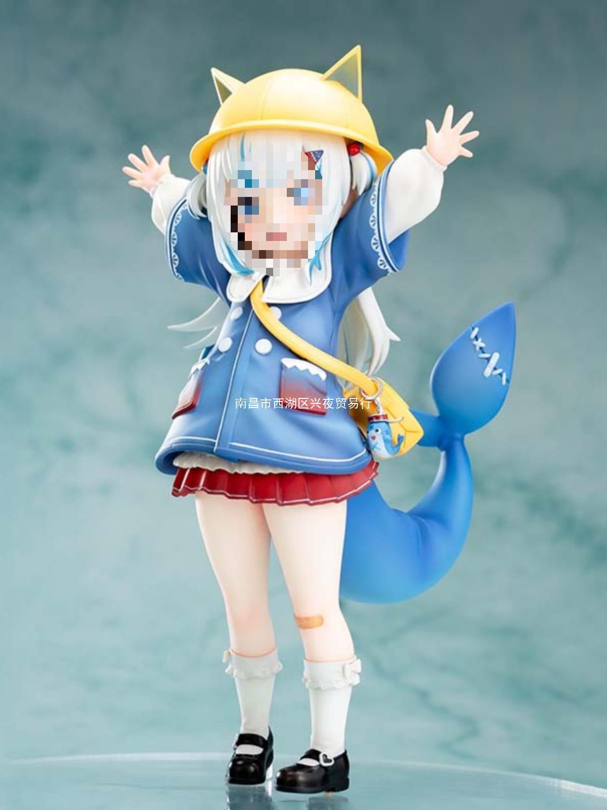 虚拟偶像噶呜古拉幼稚园手办可爱鲨鱼妹妹玩偶动漫二次元摆件礼物