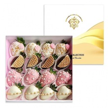 新鲜莓巧克力夹心比利时礼盒装手工零食生日情人节送女朋友源工厂