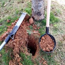 树根锻打铁锹松土铲子翻土开荒挖硬土家用耙子挖挖笋老式锄头