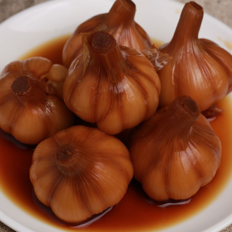 大蒜苏北特产东台糖醋蒜腌蒜甜蒜下饭精品酱蒜头一件批发一件代发
