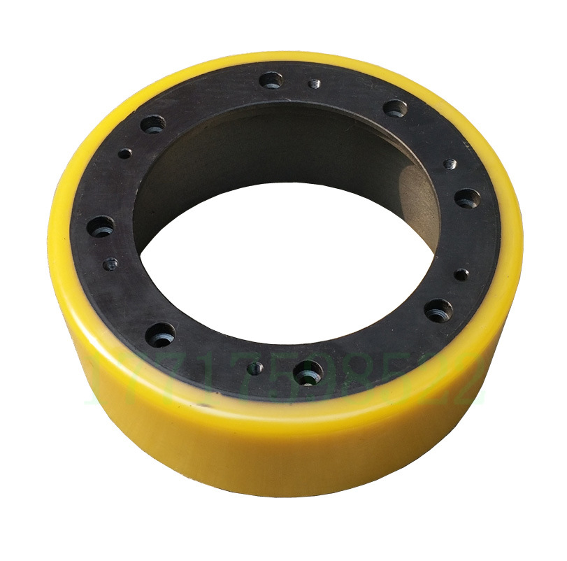 锂电池电动叉车配件比亚迪托盘搬运车p15jw-1驱动轮子辅助轮前轮