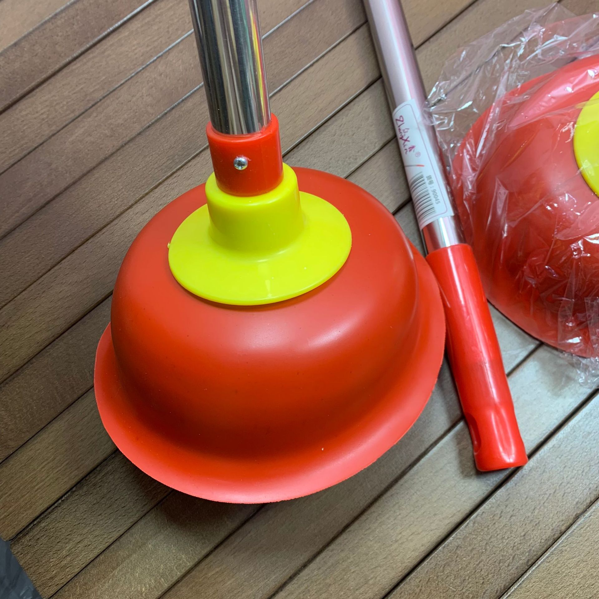 众鑫90020马桶疏通神器 皮搋子吸盘通厕所工具坐便器疏通堵塞皮吸