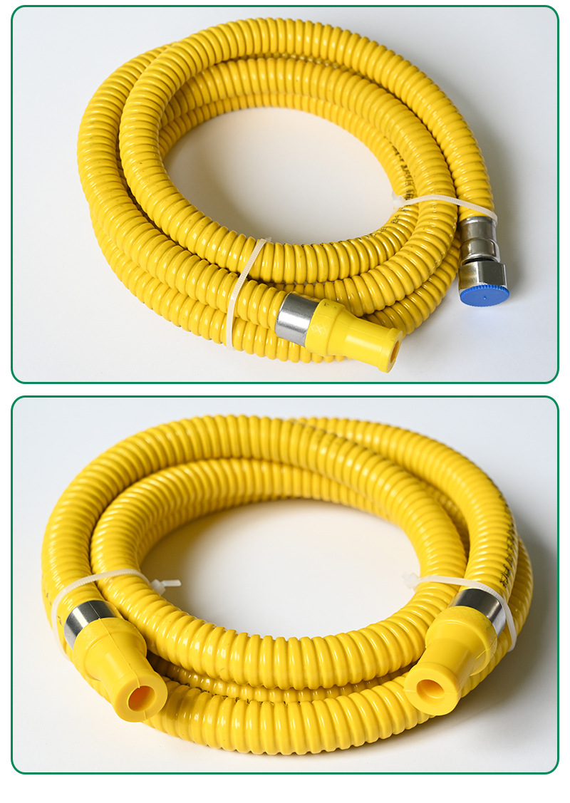 批发厂家天然气灶具管配件金属燃气管防爆液化气管热水器连接软管