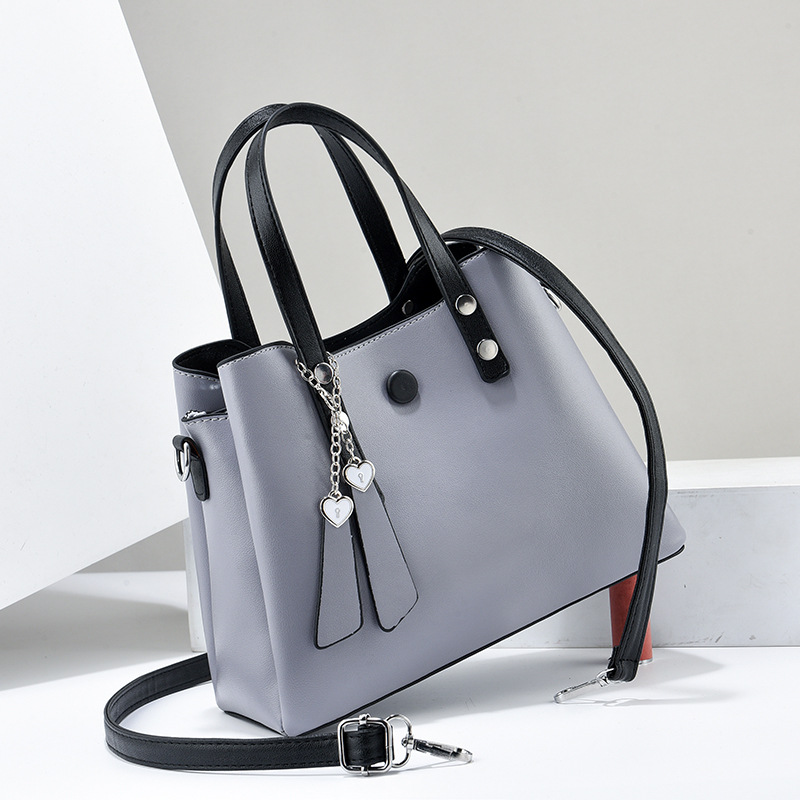 新款手提包包女大容量百搭斜跨包简约日常单肩包休闲批发外贸代发