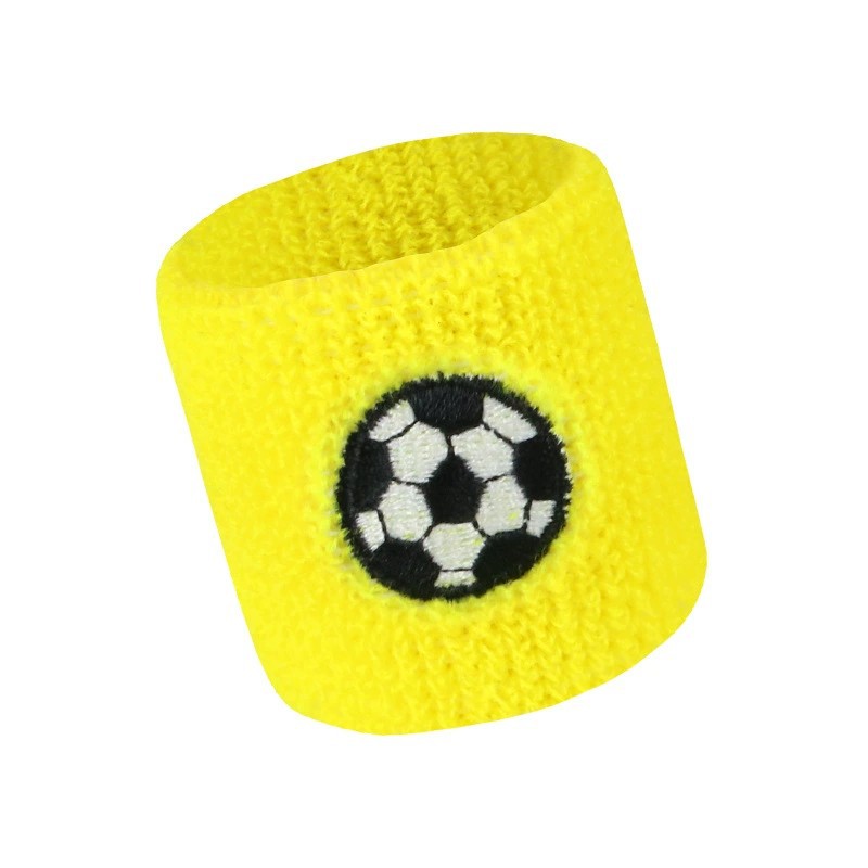 Embroidered Customized Indoor Outdoor Basketball Football Badminton Running Fitness Sports Protection Adult and Children Wristband Transparent