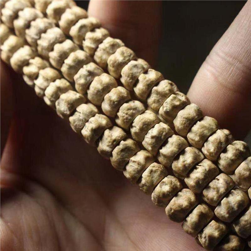 藏区百香籽热振百香108颗香籽108颗龙脊莲花原桩男男女手串文玩