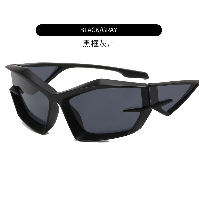 Personalized Special-Shaped Sunglasses Men's Cool Sunglasses Fashionable Eye Protection Glasses Wholesale Outdoor Cycling Googles