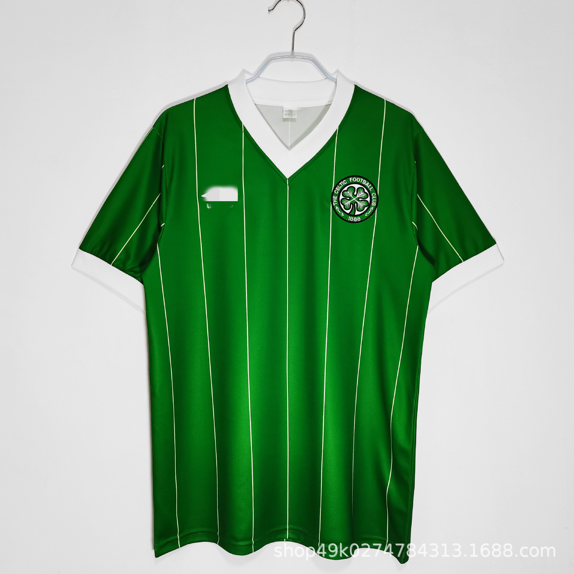 1984/1986赛季凯尔特人二客球衣复古足球服泰版 一件代发印字印号