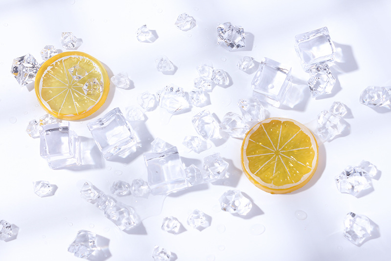 亚克力仿真大冰块碎冰块拍照道具摆拍辅助摄影背景摆件拍摄道具