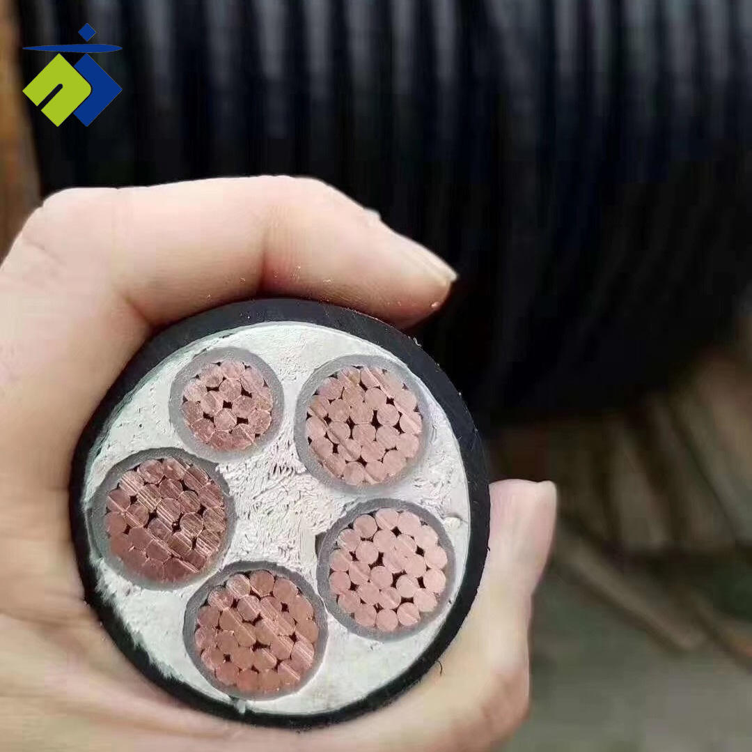 电缆yjv4*150 1*70硬线铜电力四等芯150平方4 1铜芯阻燃铠装五线