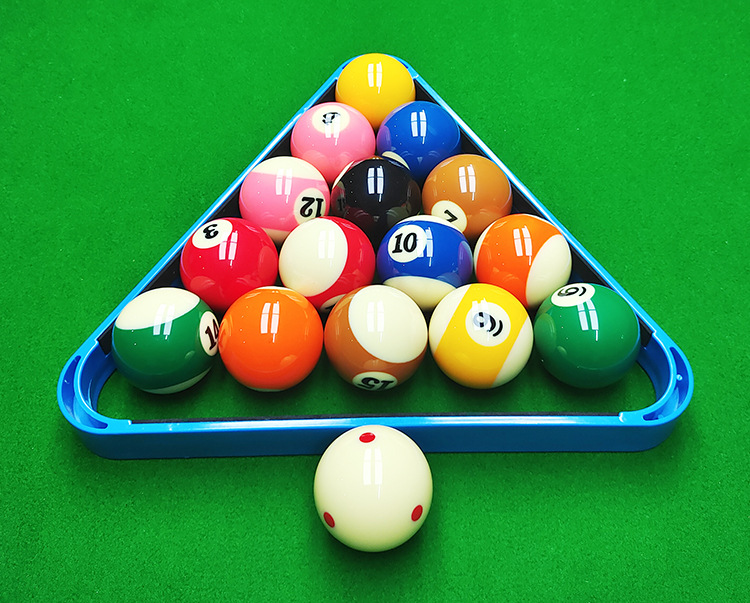 独眼巨人水晶球 新康球 美式黑8十六彩大号台球 球子 斯诺克台球