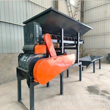 育秧泥土有机肥冻土湿黏物料粉碎压滤泥饼打散机膨润土结块粉土机