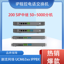 IP程控电话交换机 潮流网络630X 系列企业办公音视频通信解决方案
