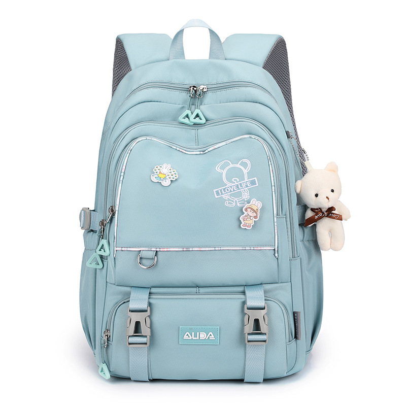 New Fashion Junior's Schoolbag Girls Large Capacity Student Backpack Middle School Student Schoolbag Girls Wholesale