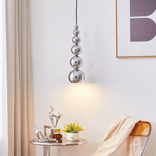 欧迪中古风设计师创意糖葫芦卧室床头吊灯 客厅餐厅吧台小吊灯