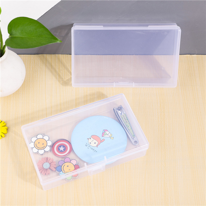 Transparent Pp Hardware Digital Electronic Components Accessories Fishing Gear Sewing Tools Rectangular Plastic Stationery Packaging Box