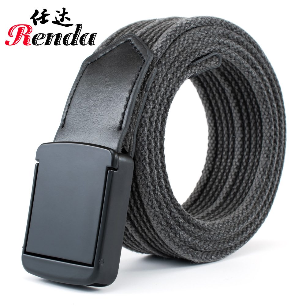 new flip alloy buckle thicken and lengthen men‘s leather belt artistic retro leisure belt factory wholesale