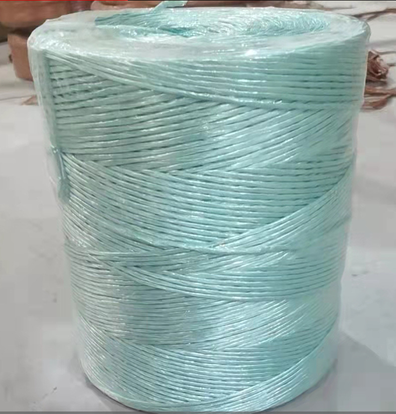 打捆机捆草绳彩色塑料绳捆草绳塑料捆草绳pp绳厂家销售量大从优