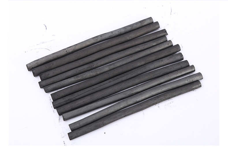 马利棉柳木炭条 素描速写炭精条碳棒 粗细各种筒装7332木炭条