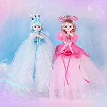 新品可爱纱裙公主32厘米大号女生雅德芭比洋娃娃批发女孩礼物玩具
