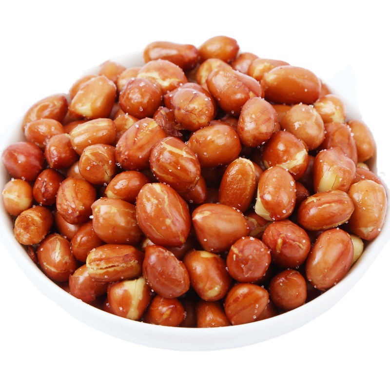 椒盐花生米600克红皮大罐装香辣酥500克下酒小食品批发包邮代发厂