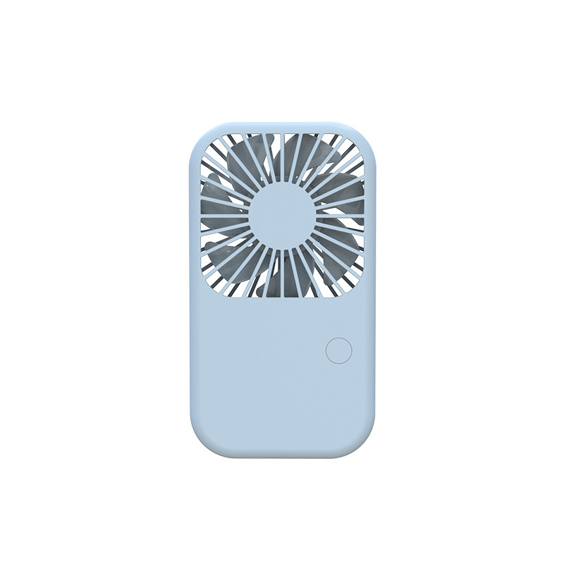 Square Usb Fan Handheld Small Electric Fan Printing Logo Charging Portable Mini Animal Pocket Portable Fan
