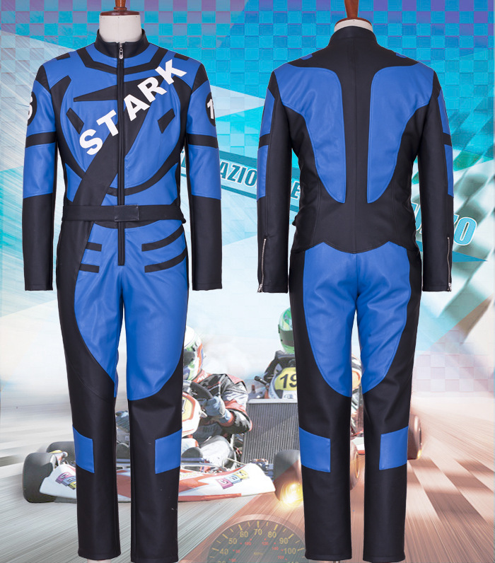 cosplay服装 钢铁侠2tony赛车服 连体服 小罗伯特·唐尼