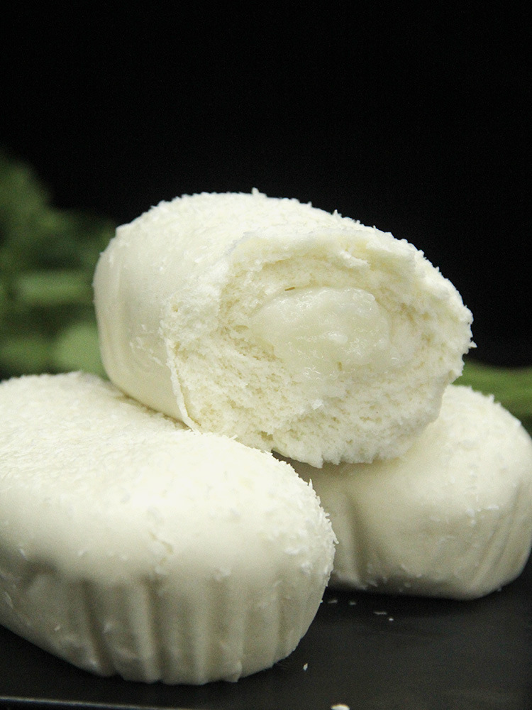 心思源椰奶包6个酒店饭店餐饮半成品早餐速冻包子特色点心商用