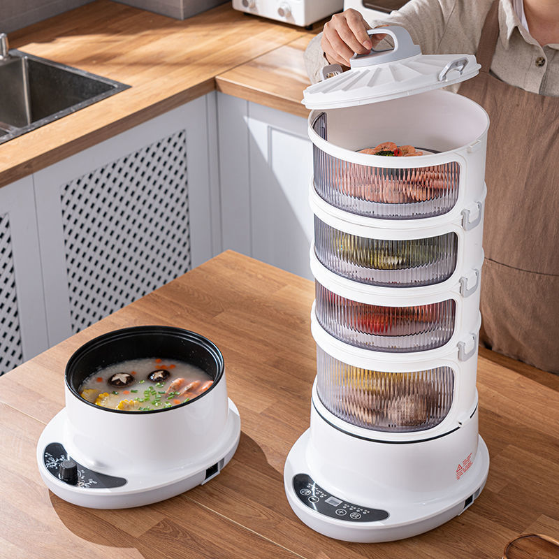 保温菜罩电加热智能冬季多功能插电多层家用餐桌罩子饭菜保温