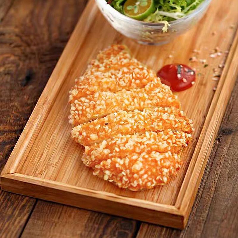 圣农雪花鸡排1kg半成品炸鸡排汉堡速冻油炸香脆商用家庭装10片