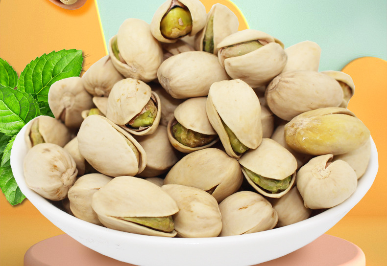 新果美国派拉蒙原装箱大颗粒无漂白原色开心果20斤装坚果散装包邮