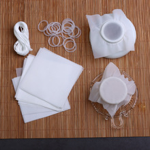 茶滤替换网茶漏食品级网茶隔无孔茶滤器茶高目数滤网功夫茶具硅胶