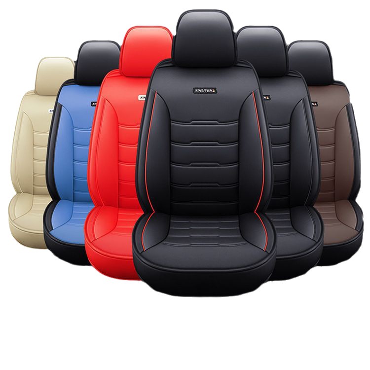 New Car Cushion Four Seasons Universal Fully Enclosed Seat Cover Leather Seat Cover Foreign Trade Seat Cushion Car Mats Seat Cover Wholesale