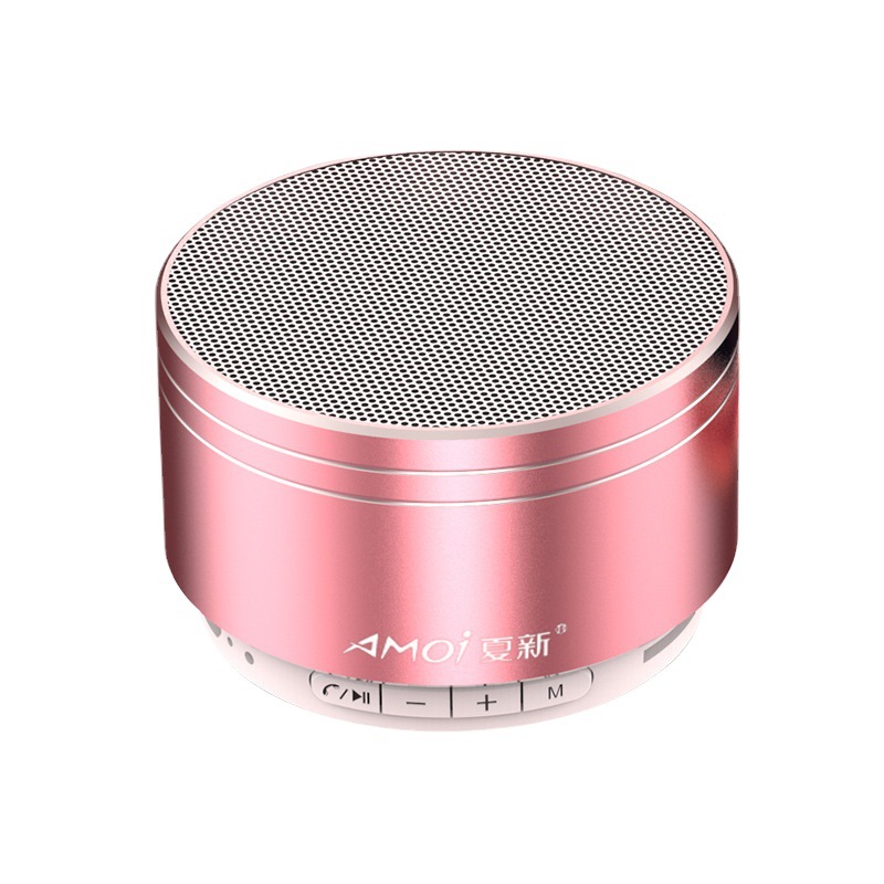 amoi/夏新 k2无线蓝牙小音箱重低音炮小钢炮手机外放迷你小音响便