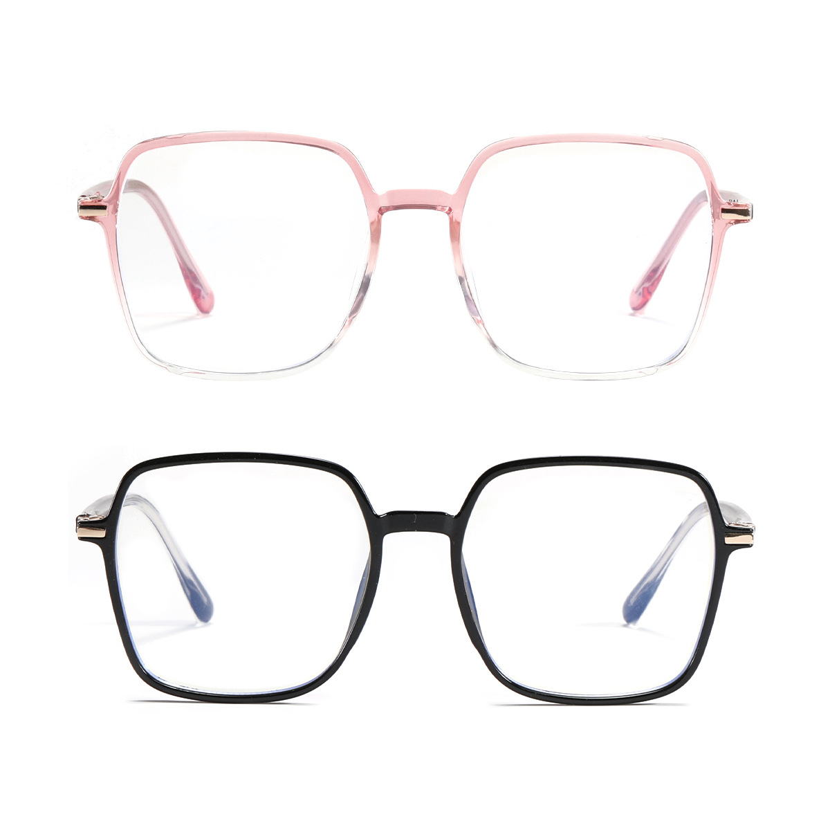 五花马眼镜 tr8891蓝光tr90细框架方形大款百搭网红款 可配镜