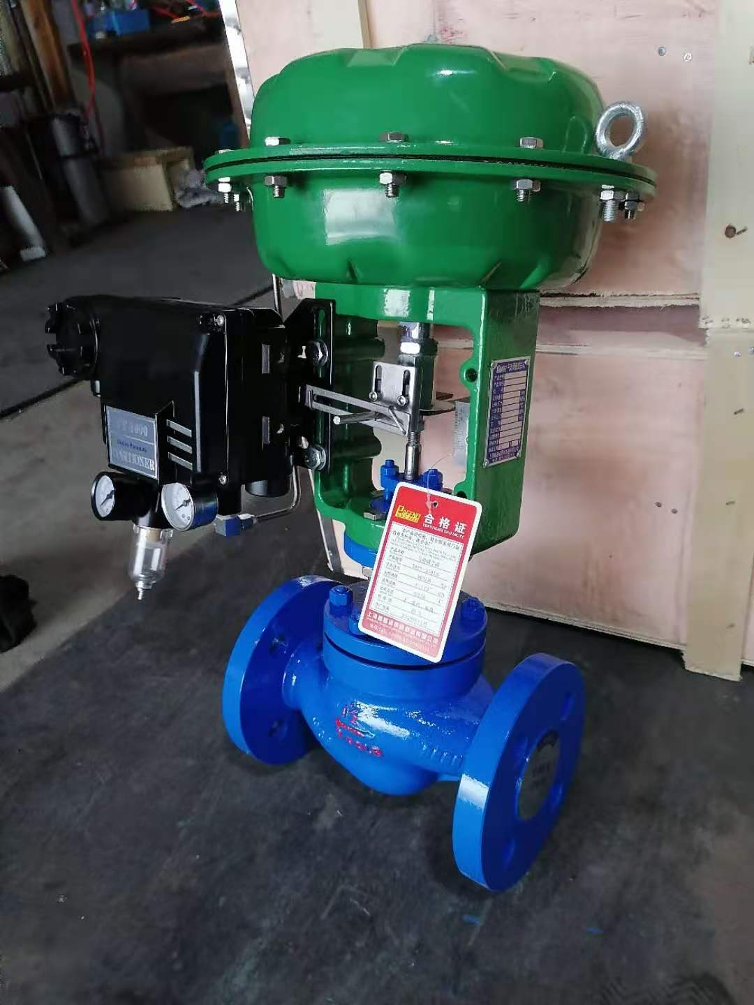 气动单座调节阀zjhp 精小型薄膜直通调节阀zjhm 高温高压流量控制