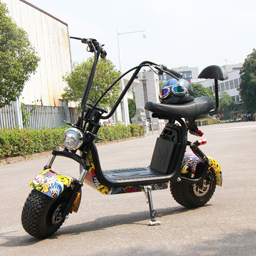 外贸出口新款锂电池电瓶车宽轮胎电动车中型哈雷电动摩托车批发