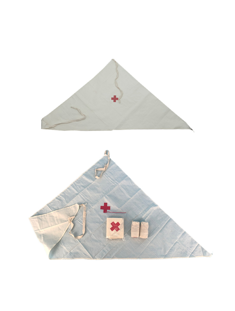 纯棉三角绷带急救培训抢救包配件三角巾绷带急救包扎专用三角巾