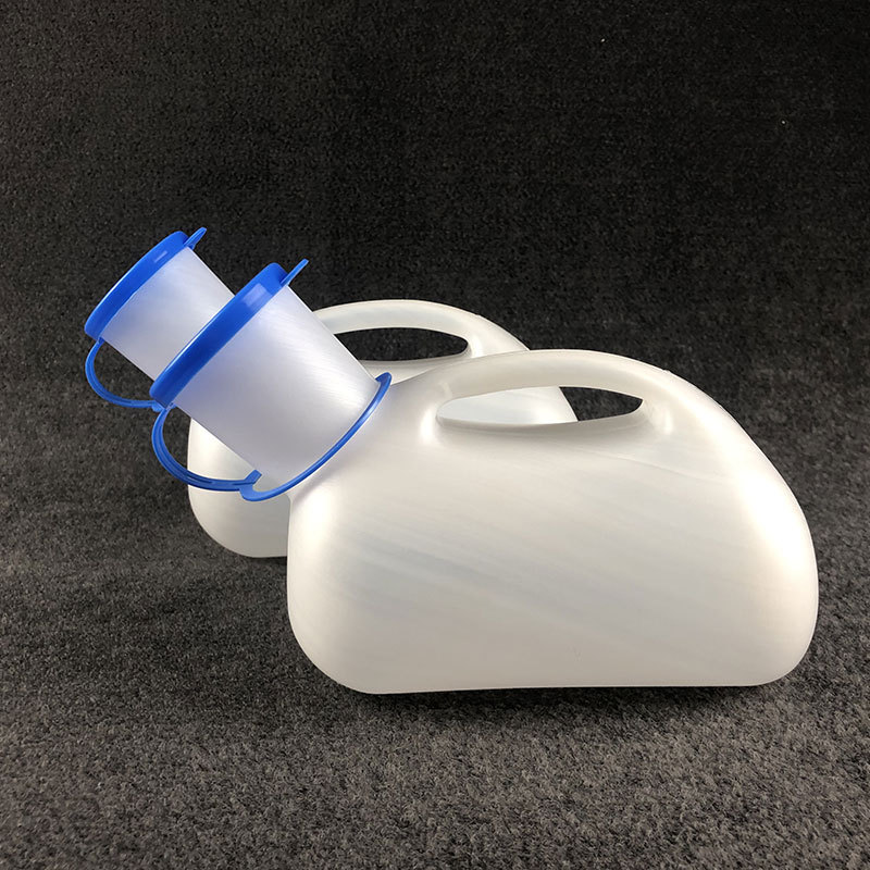 塑料尿壶加厚男女通用小便器老人护理接尿壶家用1000ml夜壶