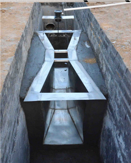 青岛骏源厂家直供巴歇尔槽巴歇尔计量槽玻璃钢价格优