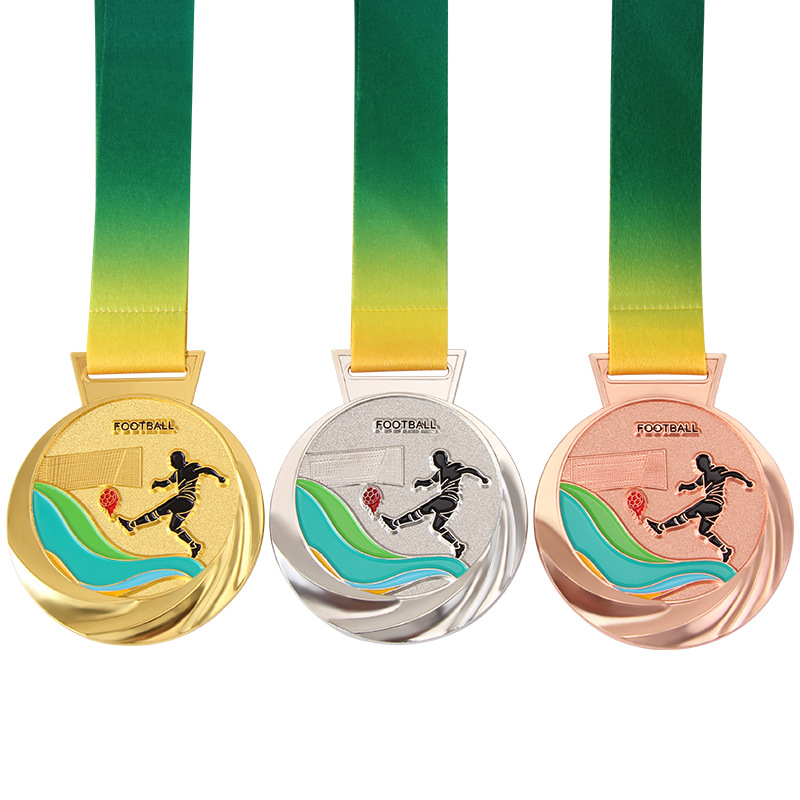 2023 Sports Medal Football Basketball Games Competition Medal Customized Sports Games Souvenir Medal Printed L