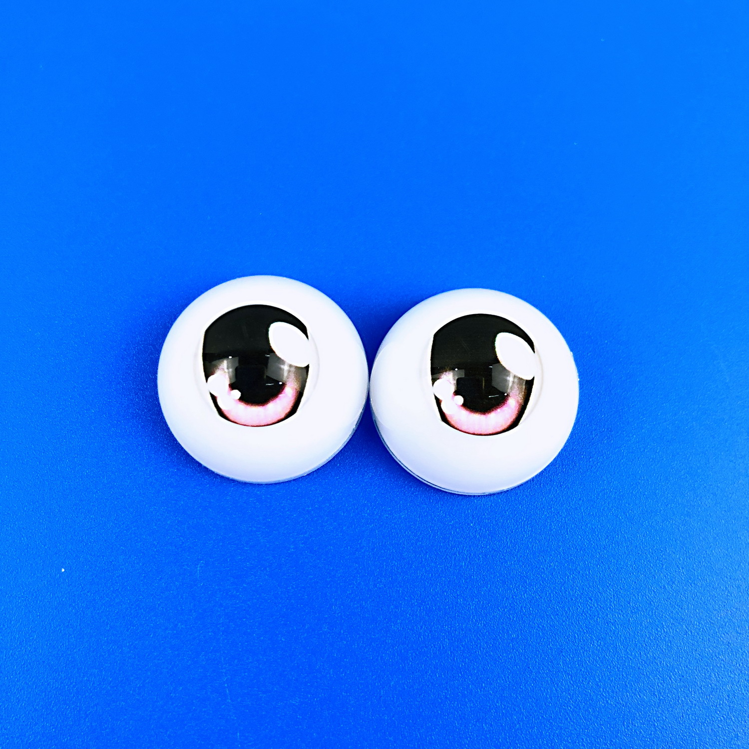 工厂定制仿真眼珠蜡像仿真人眼睛硅胶仿生玩具二次元娃娃卡通眼珠